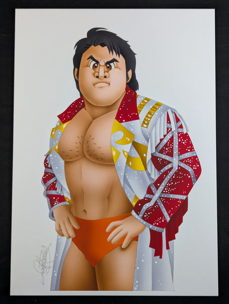 ★坂井永年氏 原画作品★「セクシーターザン」武藤敬司