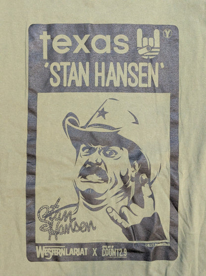 Stan Hansen×COUNT2.9 T-Shirt (Khaki)
