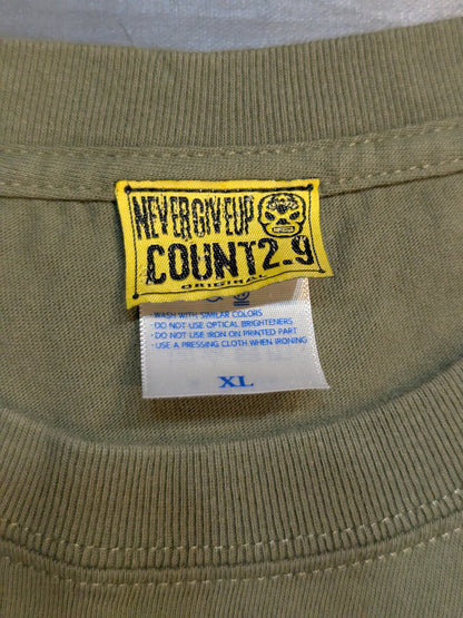 Stan Hansen×COUNT2.9 T-Shirt (Khaki)