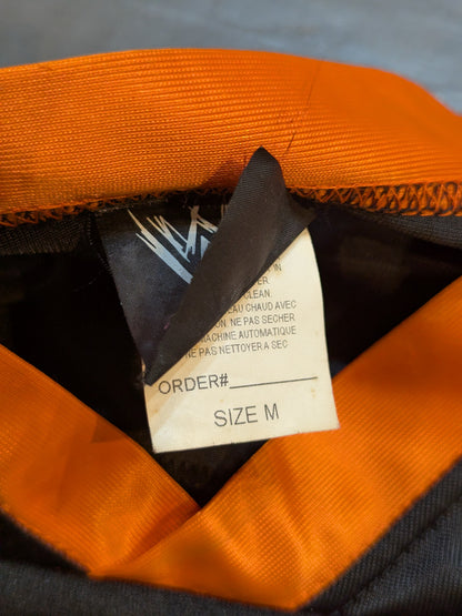 John Cena  Hockey Jersey (2) (WWE (2000s) / Black ×Orange)
