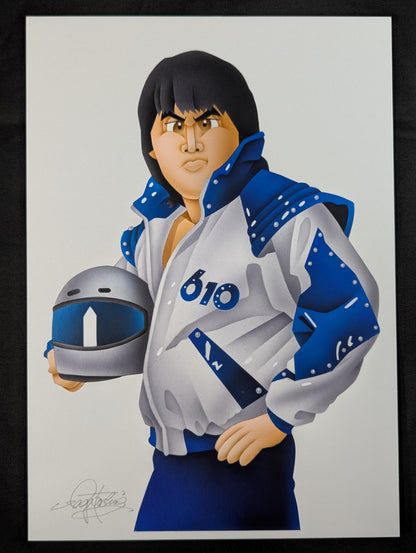 ★坂井永年氏 原画作品★「スペース・ローン・ウルフ」武藤敬司