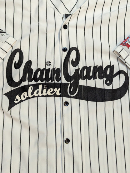 John Cena "Chain Gang" Baseball Shirt (WWE (2000s) / White)