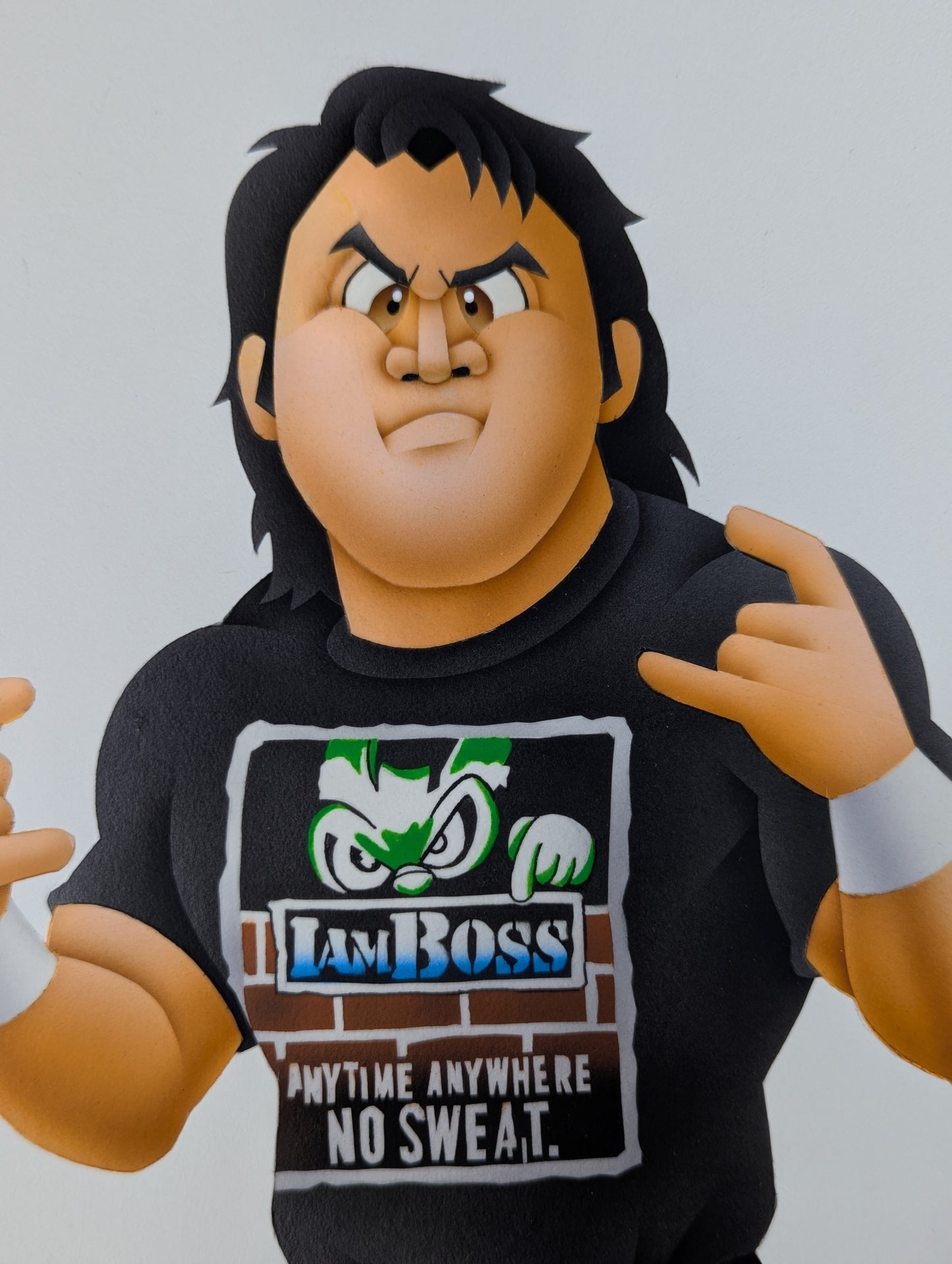 ★ Nagatoshi Sakai's original artwork ★ "I AM BOSS" Muto Keiji 
