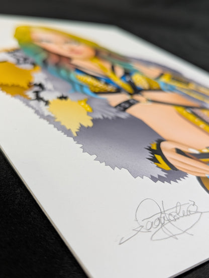 ★坂井永年氏 原画作品★「美しき狂気」ジュリア