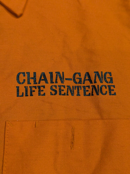 John Cena Open Collar Shirt (WWE (2000s) / Orange)