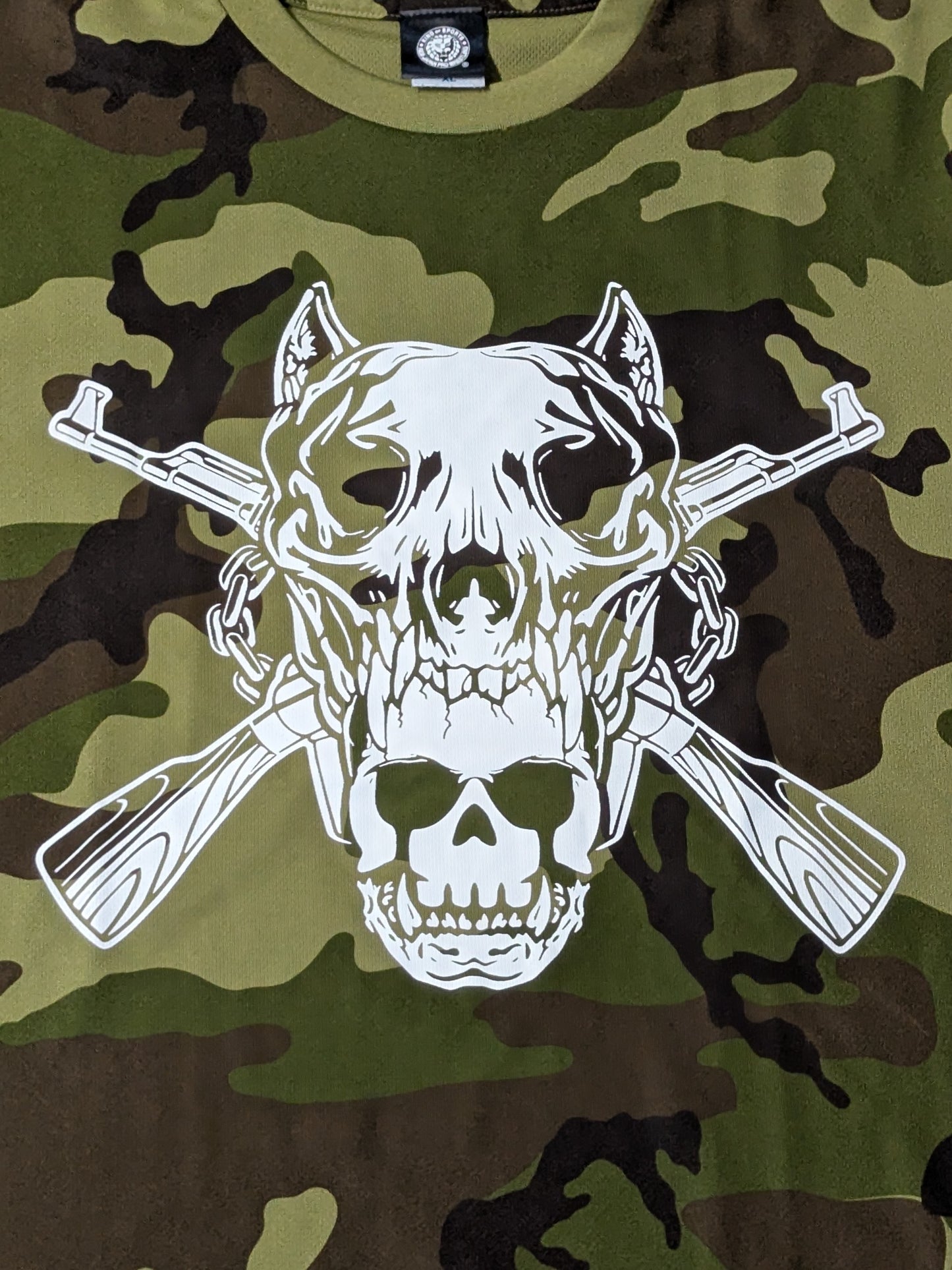 BULLET CLUB WAR DOGS Dry T-Shirt (Camouflage)