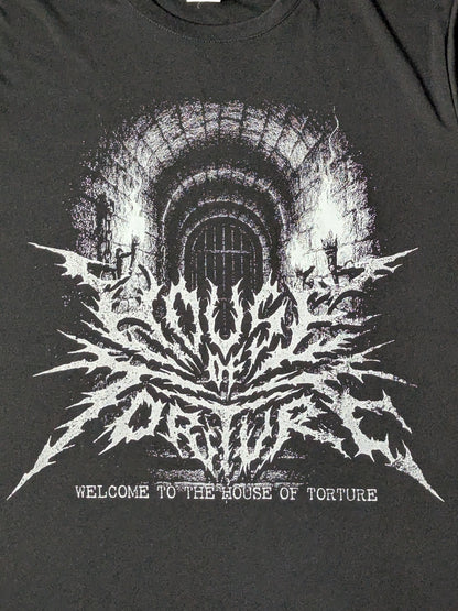 HOUSE OF TORTURE Dry T-Shirt (2025, Black× Silver)