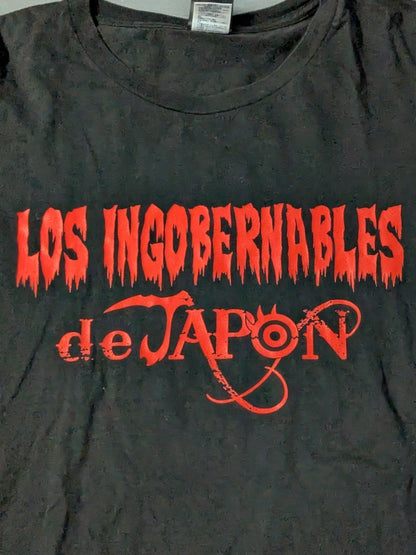 L・I・J Tシャツ⑬(ブラック×レッド）