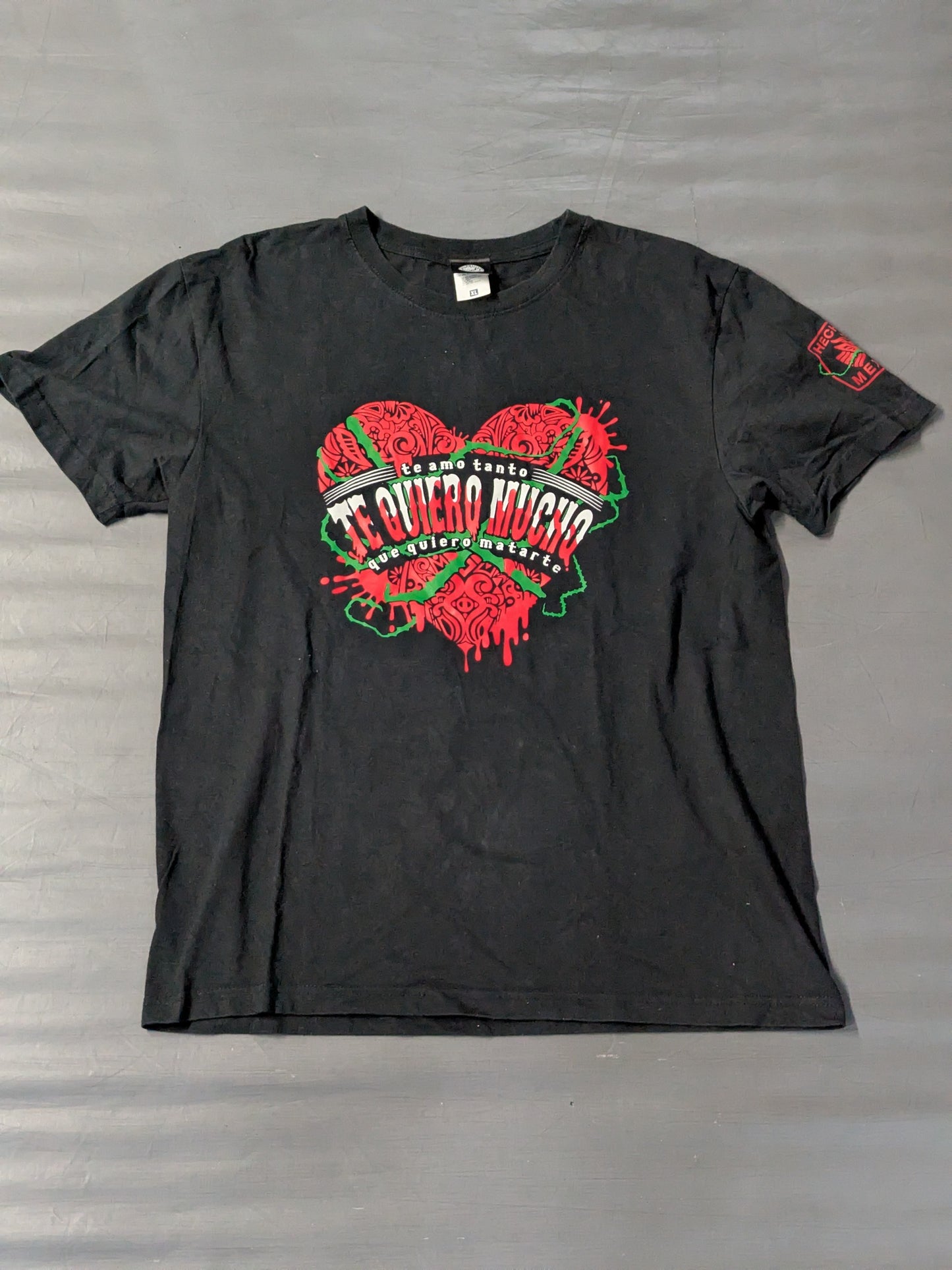 El Desperado "TE QUIERO MUCHO" T-Shirt (1) (Black)