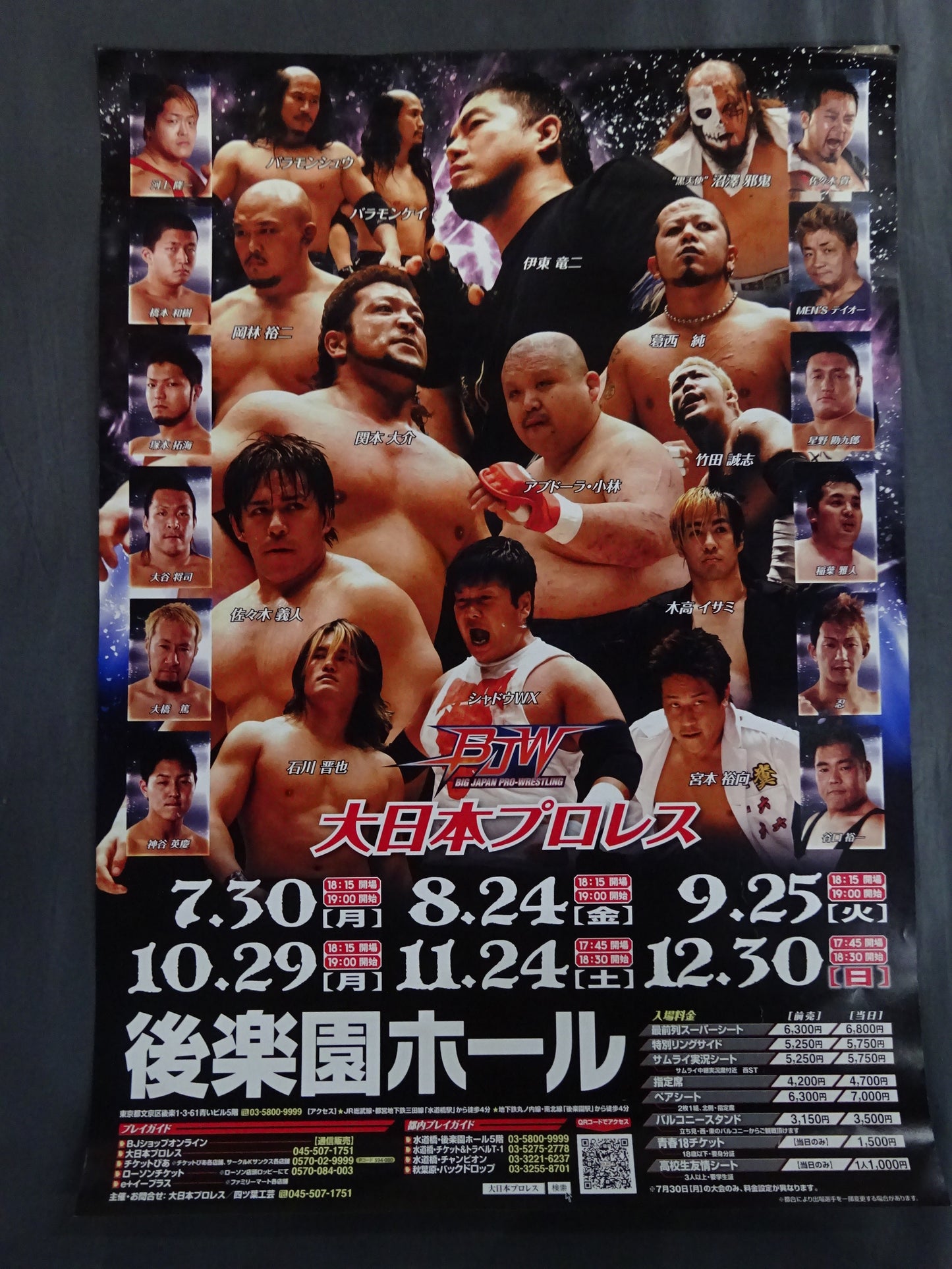 Big Japan Pro Wrestling  Poster Set (1)