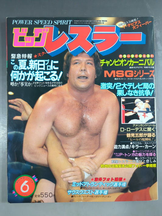月刊ビッグレスラー 1982年6月号