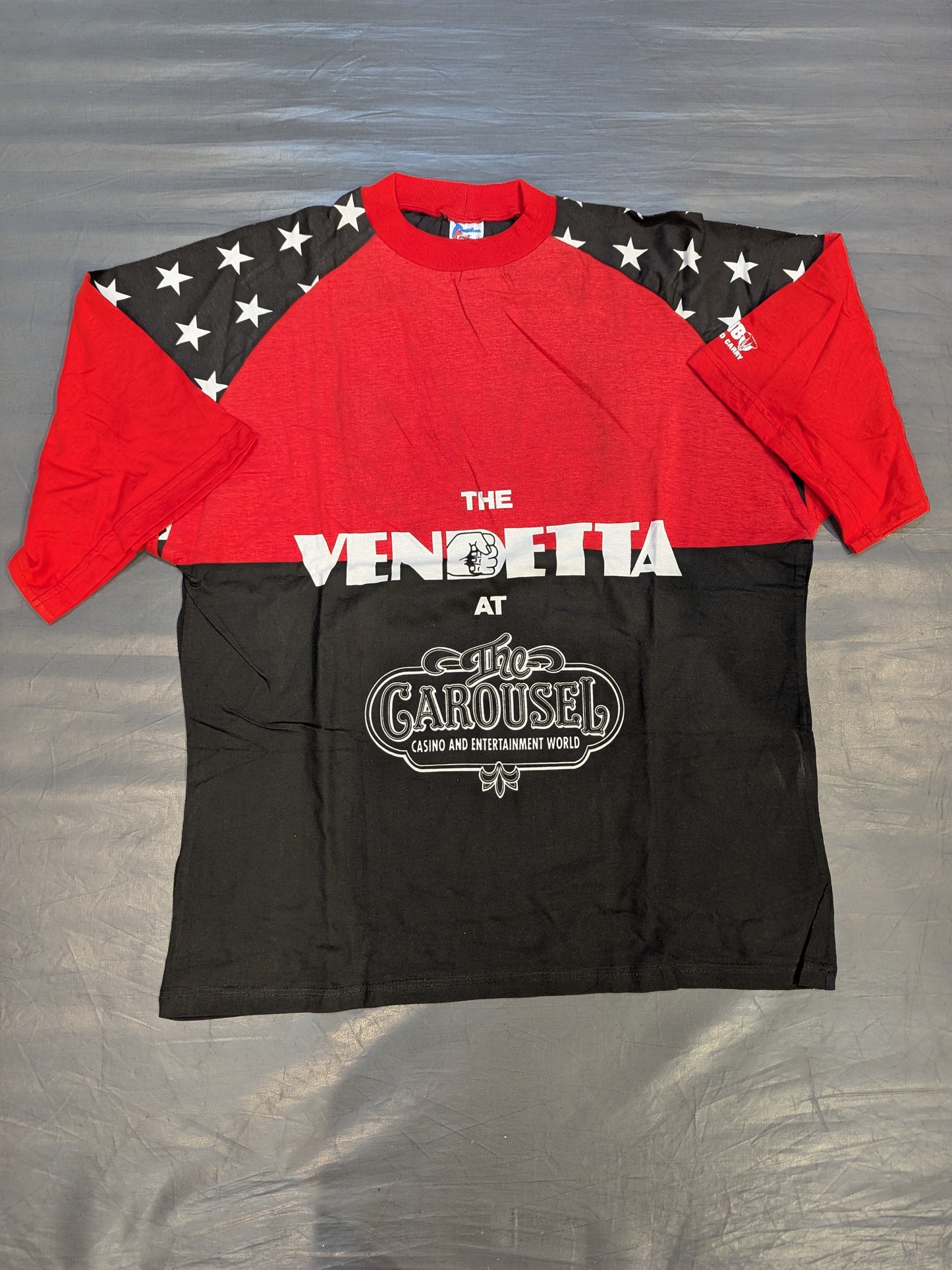 March 19, 1994 Dingan Tobera vs Olzbek Nazarov T-shirts (Black×Red)