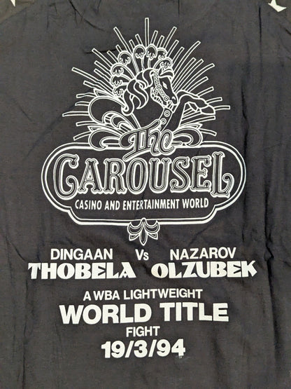 March 19, 1994 Dingan Tobera vs Olzbek Nazarov T-shirts (Black×Red)