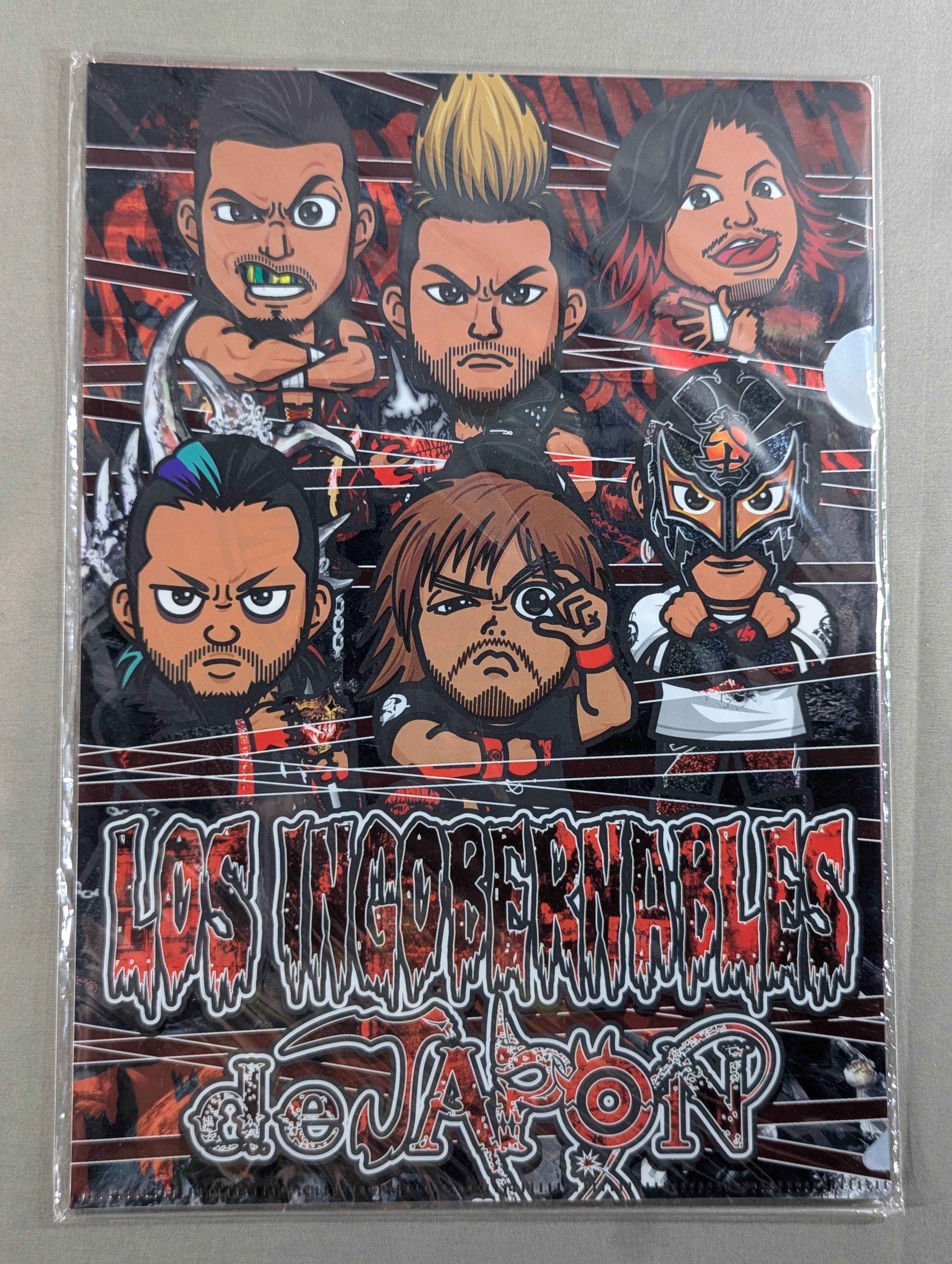 新日本プロレス A4クリアファイル 3枚セットD – 闘道館