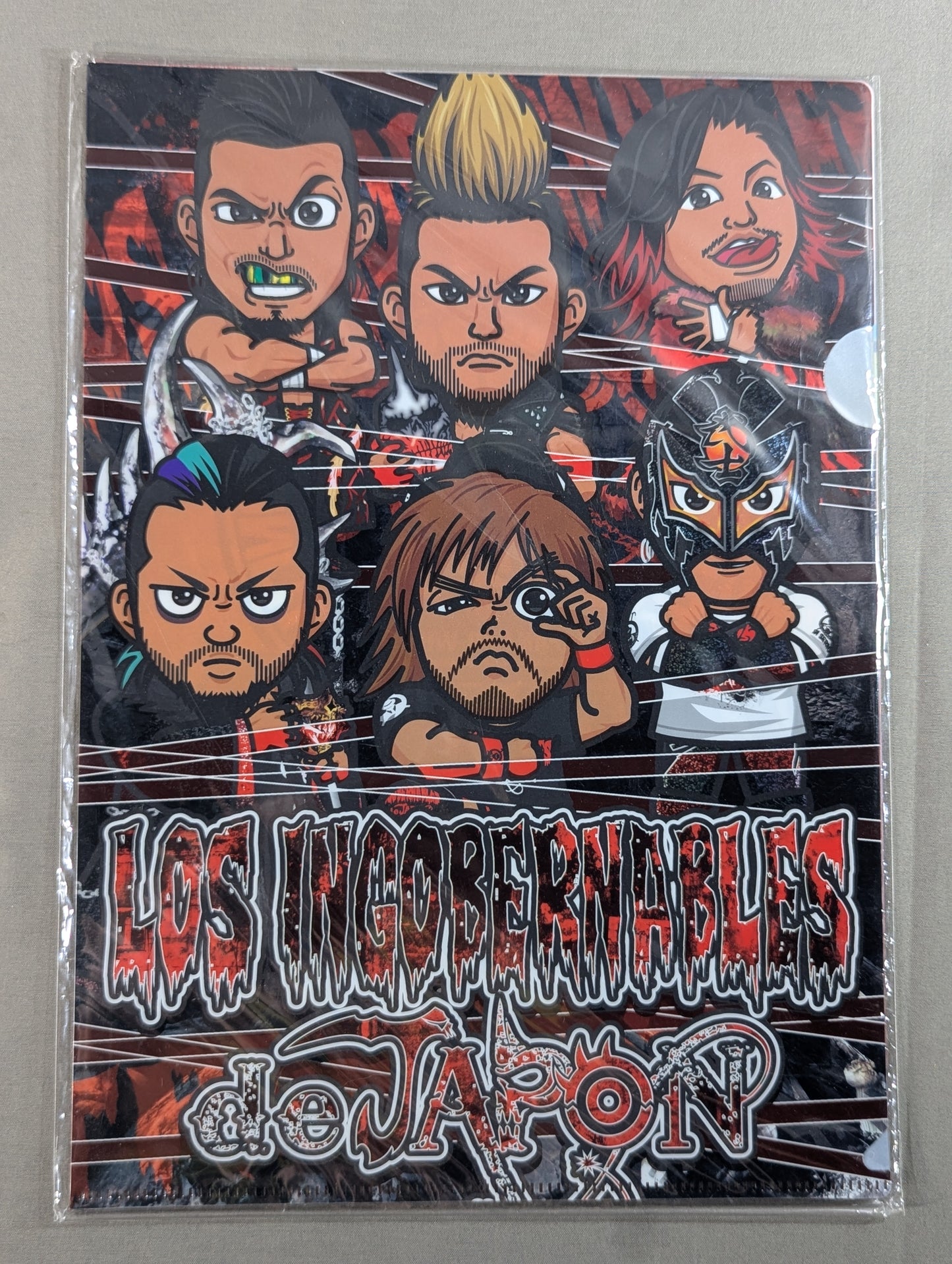 新日本プロレス A4クリアファイル 3枚セットD