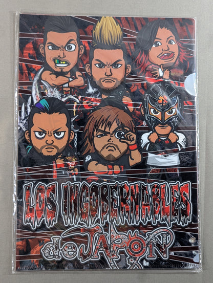 新日本プロレス A4クリアファイル 3枚セットD