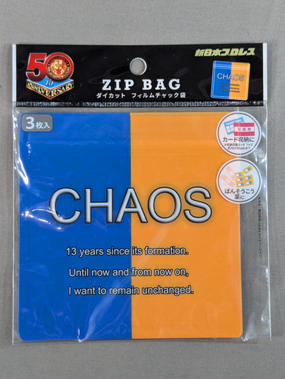 CHAOS ダイカット フィルムチャック袋