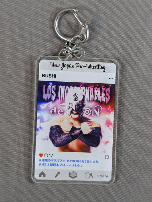 ★ New Japan Pro Wrestling Lottery 2020★ BUSHI  Acrylic Keychain