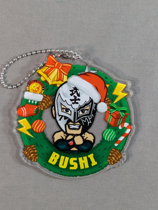 ★クリスマスver.★ BUSHI モバガチャ アクリルキーホルダー
