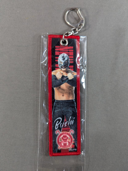 ★新日本プロレスくじ★ BUSHI タグキーホルダー