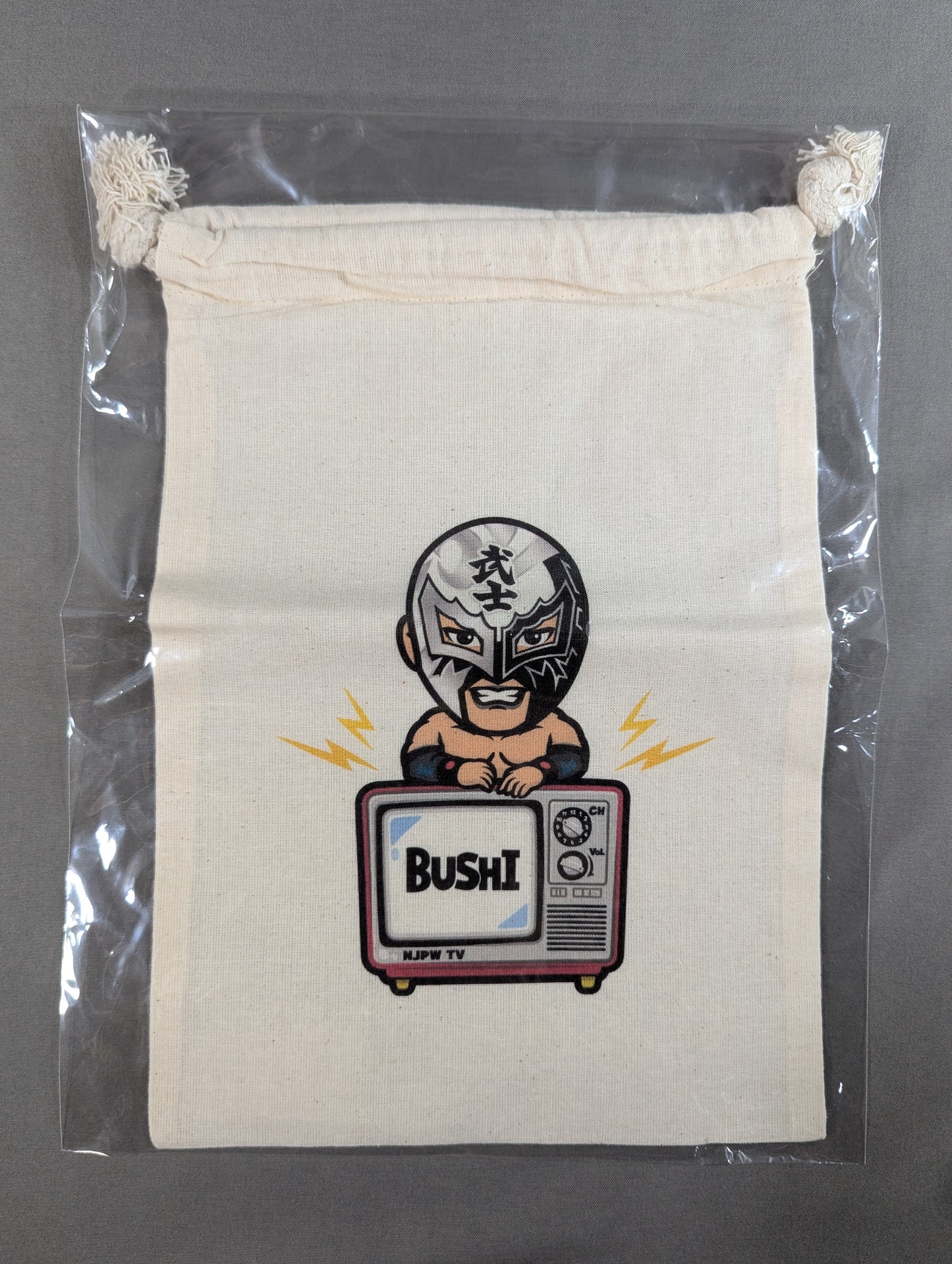★ Retro ver. ★ BUSHI Mobagaichi Drawstring Pouch