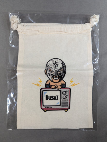 ★ Retro ver. ★ BUSHI Mobagaichi Drawstring Pouch