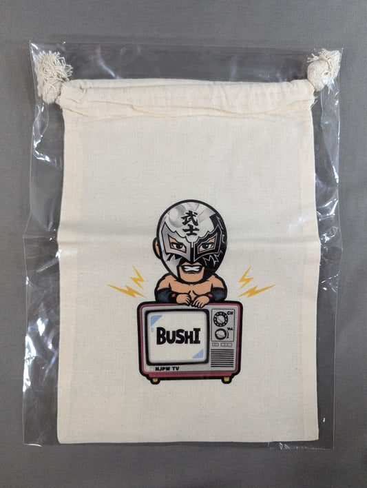 ★ Retro ver. ★ BUSHI Mobagaichi Drawstring Pouch