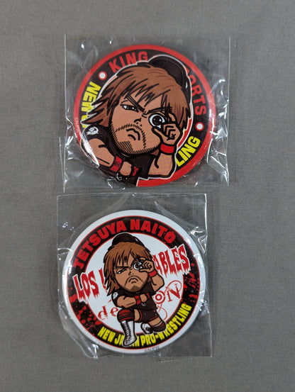 ★ローソン×NJPW★ 内藤哲也 缶バッジセット