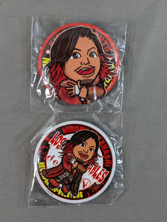 ★ Lawson ×NJPW★ Hiromu Takahashi PinBack button set