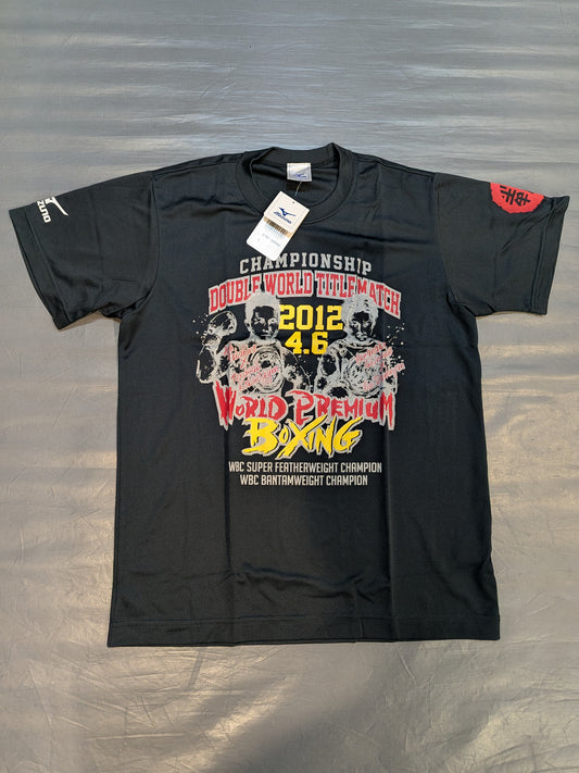 2012年4月6日 WORLD PREMIUM BOXING ピクチャードライTシャツ②(ブラック)