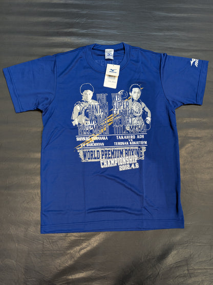 2012年4月6日 WORLD PREMIUM BOXING ピクチャードライTシャツ③(ブルー)