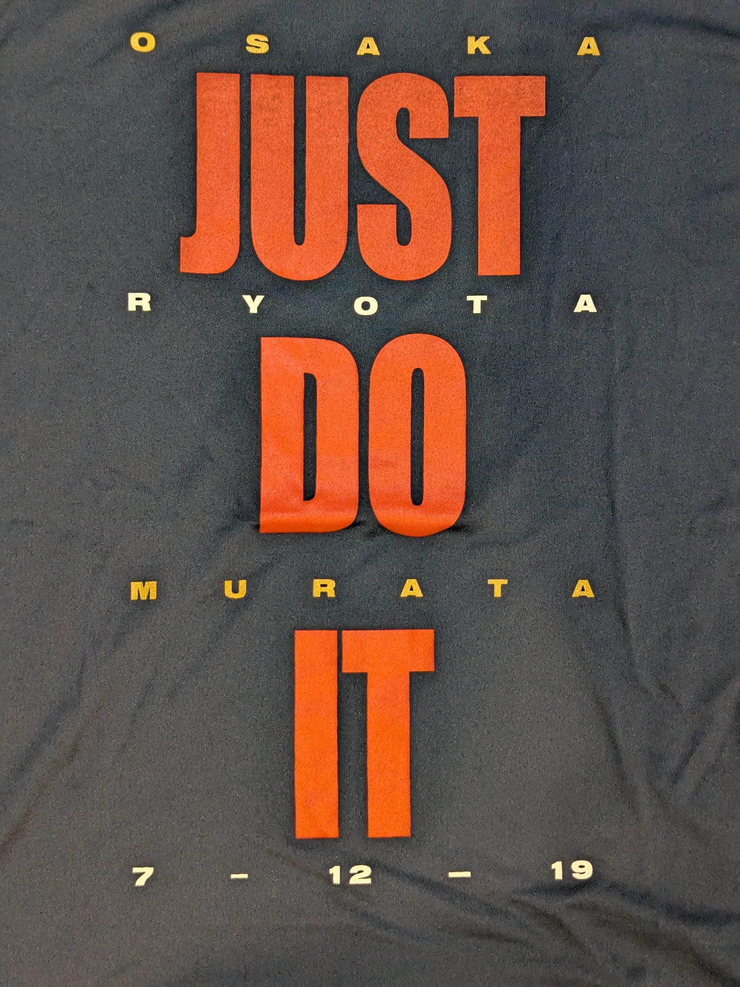Ryota Murata "JUST DO IT" Dry T-Shirt (Navy)