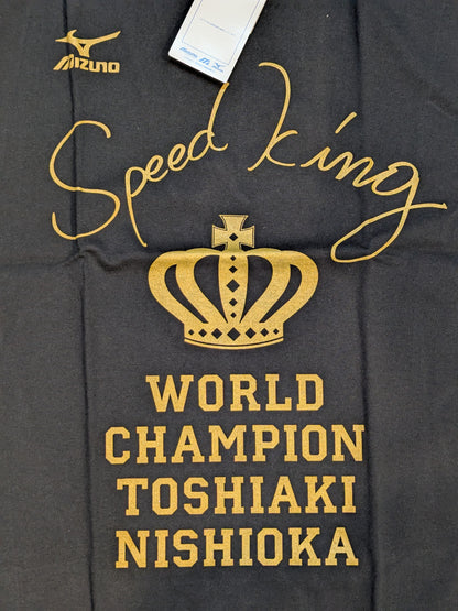 西岡利晃「Speed King」Tシャツ②(ブラック)