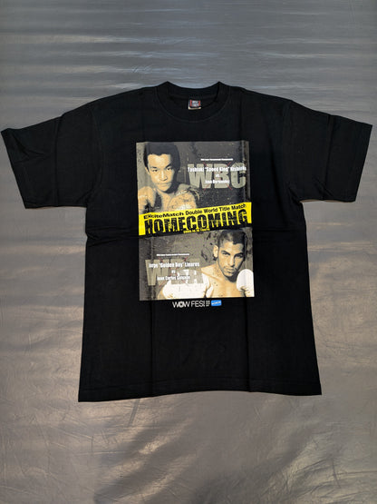 2009年10月10日 西岡利晃vsイバン・エルナンデス ピクチャーTシャツ①(ブラック)