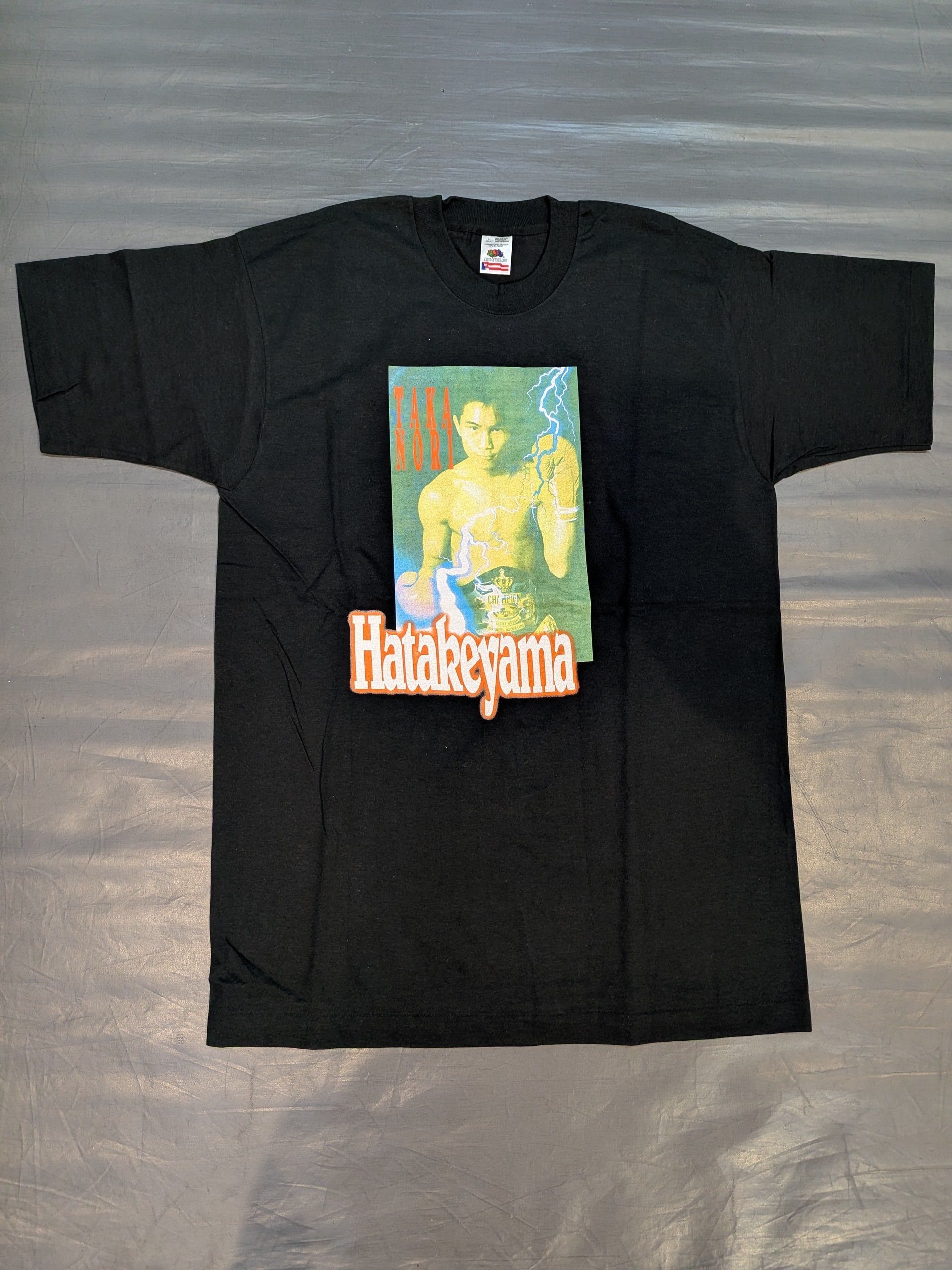 畑山隆則 ピクチャーTシャツ(ブラック) – 闘道館