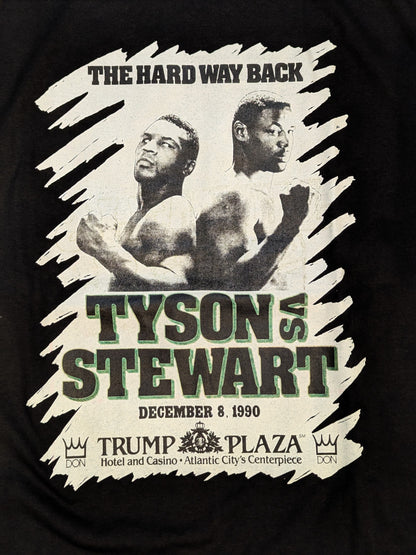 December 8, 1990 Mike Tyson vs. Alex Stewart Picture T-Shirt (Black)