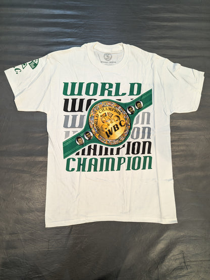 WBC「WORLD CHAMPION」ピクチャーTシャツ②(ホワイト)