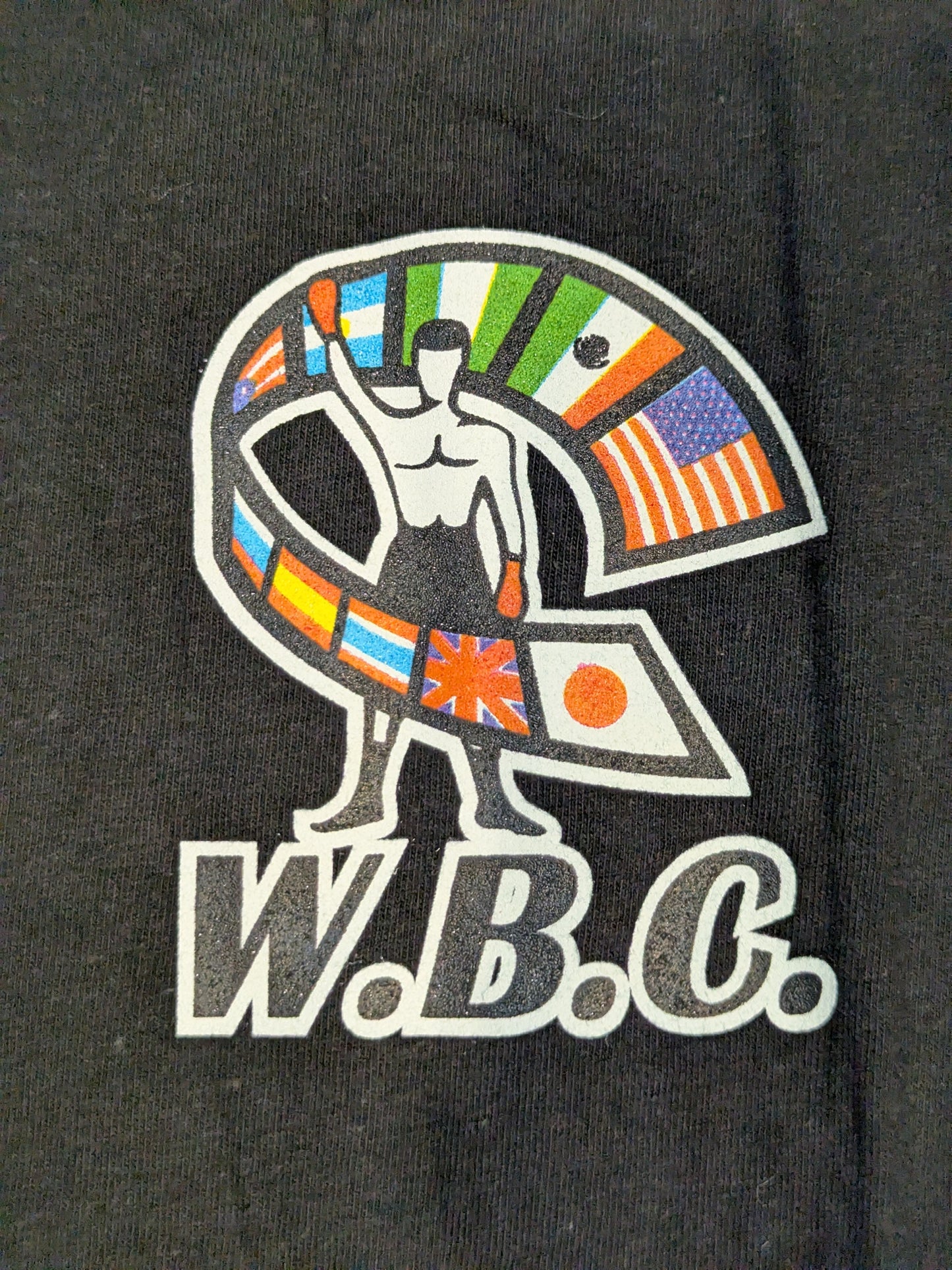 WBC「WORLD BOXING COUNCIL」ピクチャーTシャツ(ブラック)