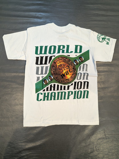 WBC「WORLD CHAMPION」ピクチャーTシャツ③(ホワイト)