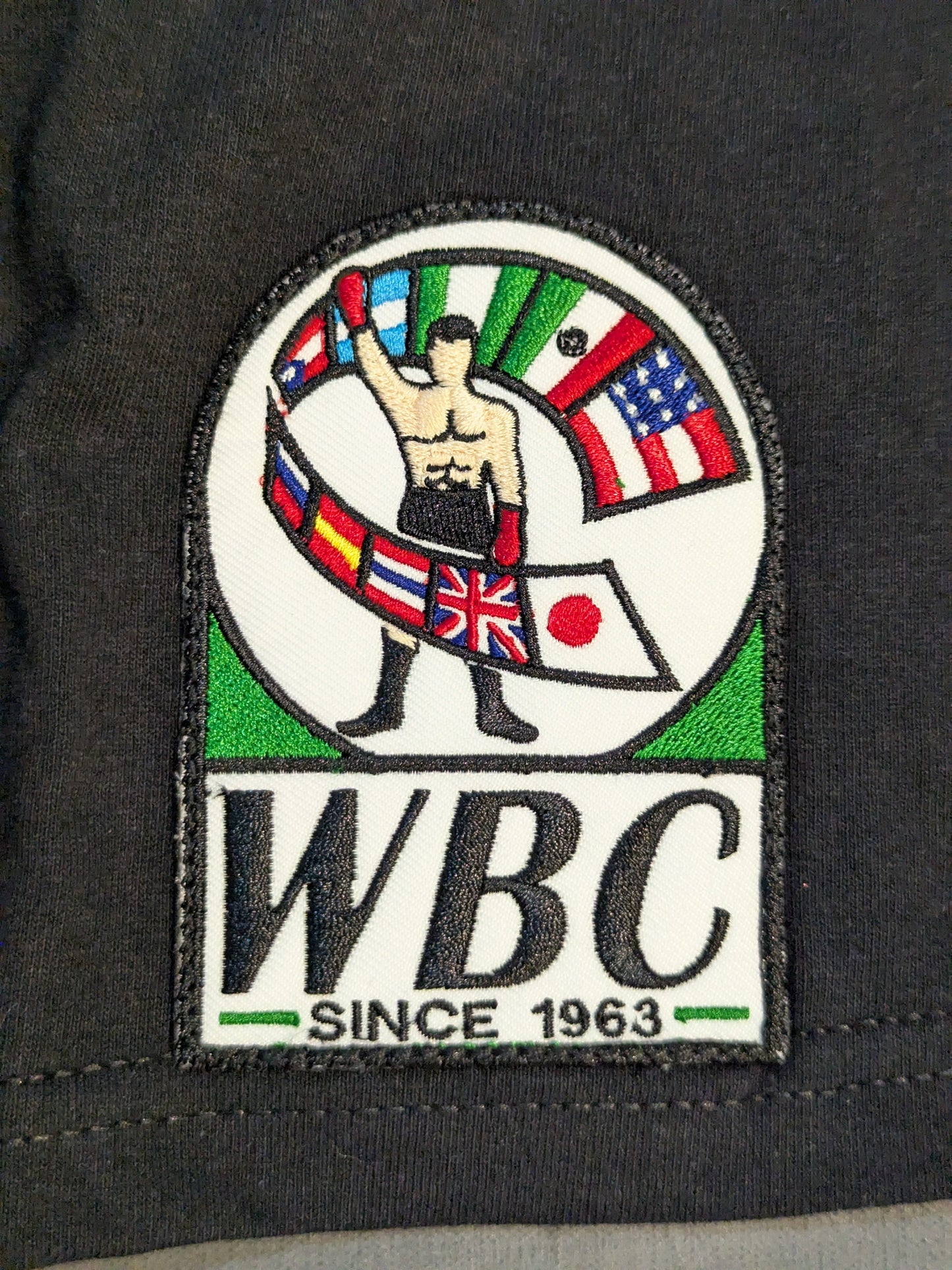 ★50周年記念★ WBC「WORLD CHAMPION」ピクチャーTシャツ①(ブラック)