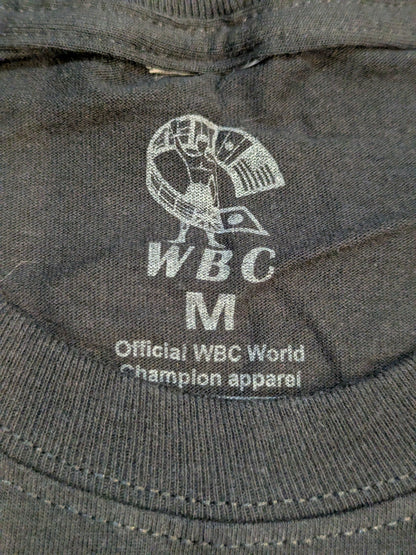 ★50周年記念★ WBC「WORLD CHAMPION」ピクチャーTシャツ①(ブラック)