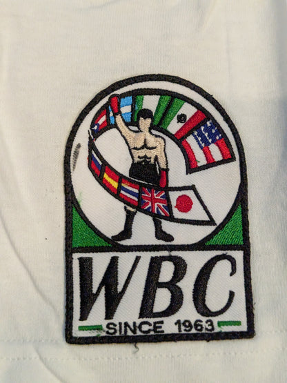 ★50周年記念★ WBC「WORLD CHAMPION」ピクチャーTシャツ②(ホワイト)