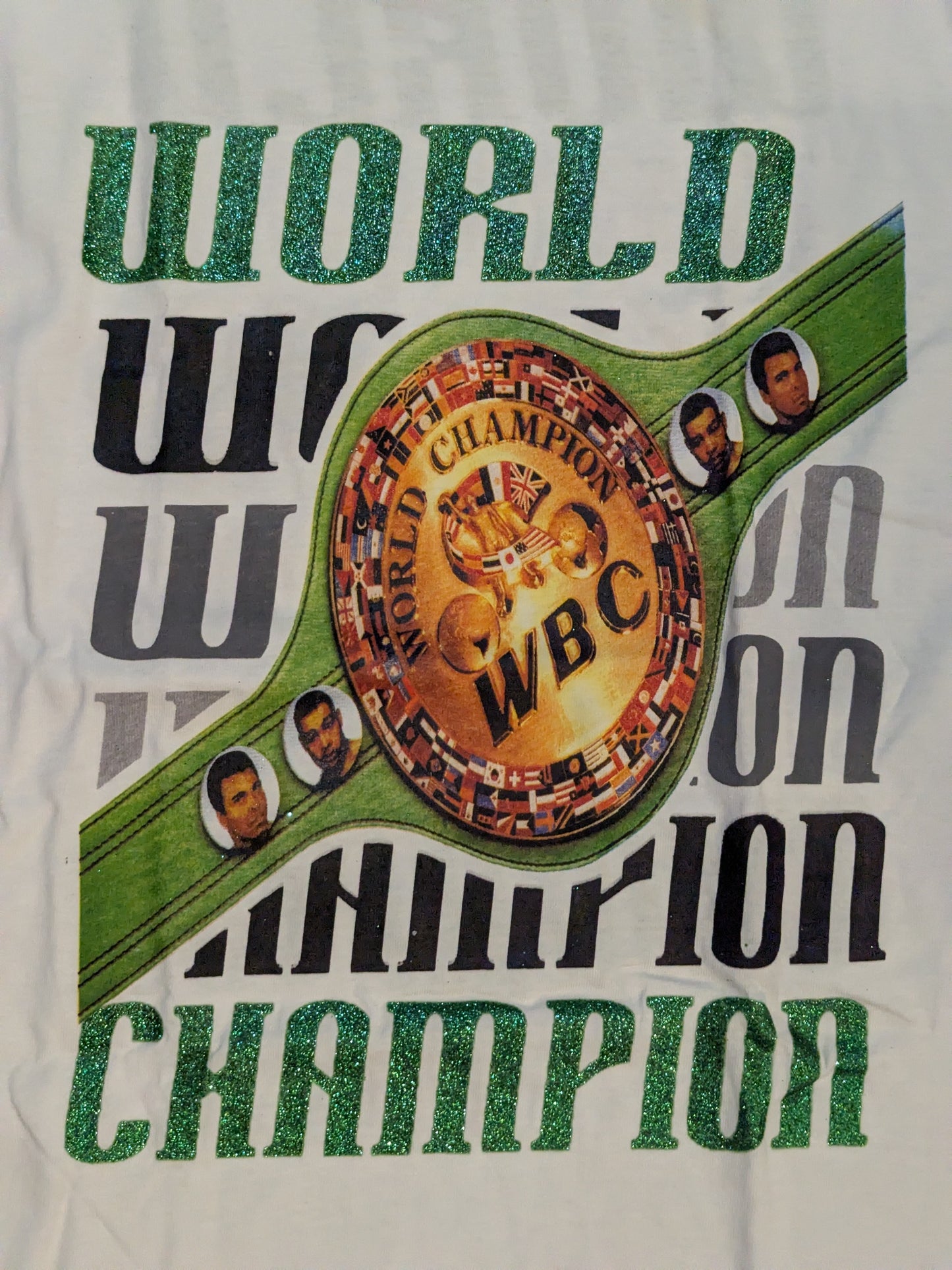 WBC「WORLD CHAMPION」ピクチャーTシャツ④(ホワイト)