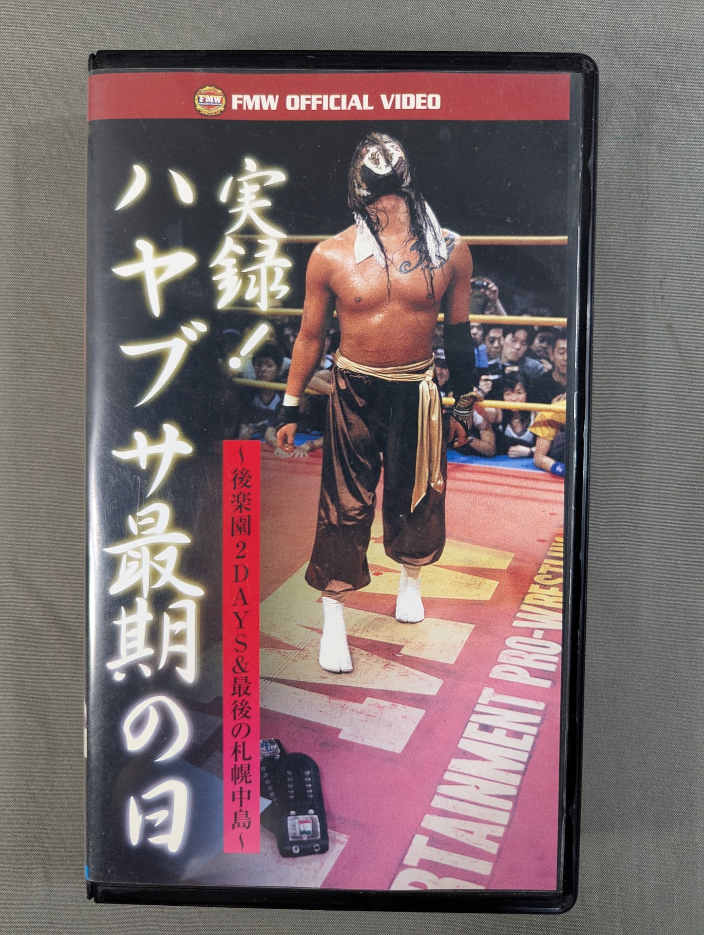 実録! ハヤブサ最期の日 ★～後楽園2DAYS&最期の札幌中島～★ FMW 22th