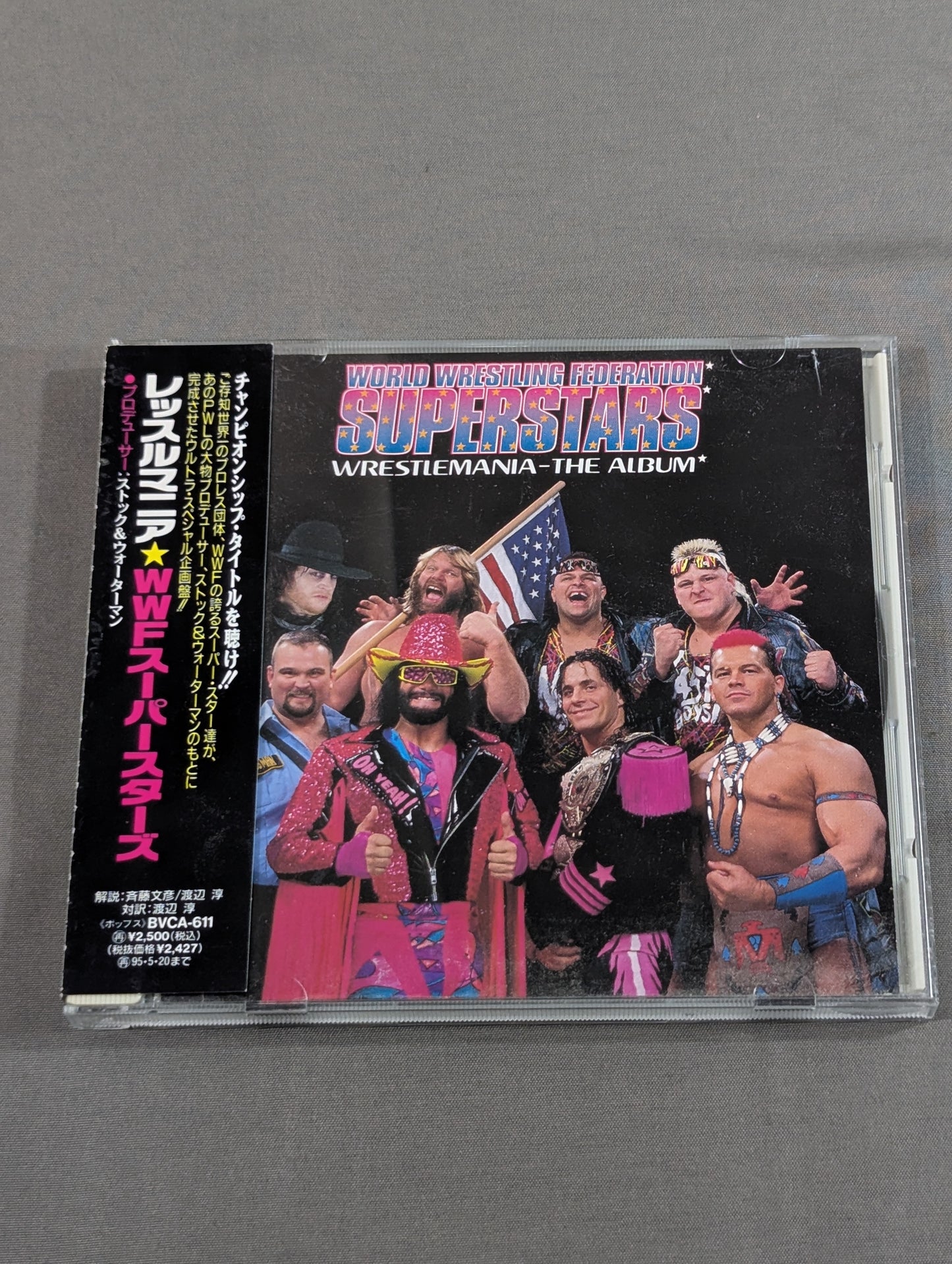 WWF SUPERSTARS WRESTLEMANIA-THE ALBUM (Domestic Edition)