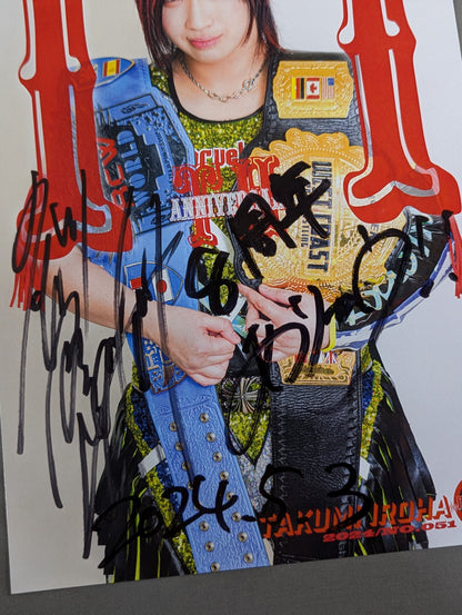 Takumi Iroha  hand signed autograph Pro-Photo (A-1)