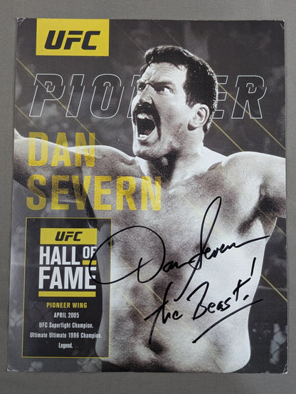 ★UFC HOF★ Dan Svern hand signed autograph Pro-Photo 