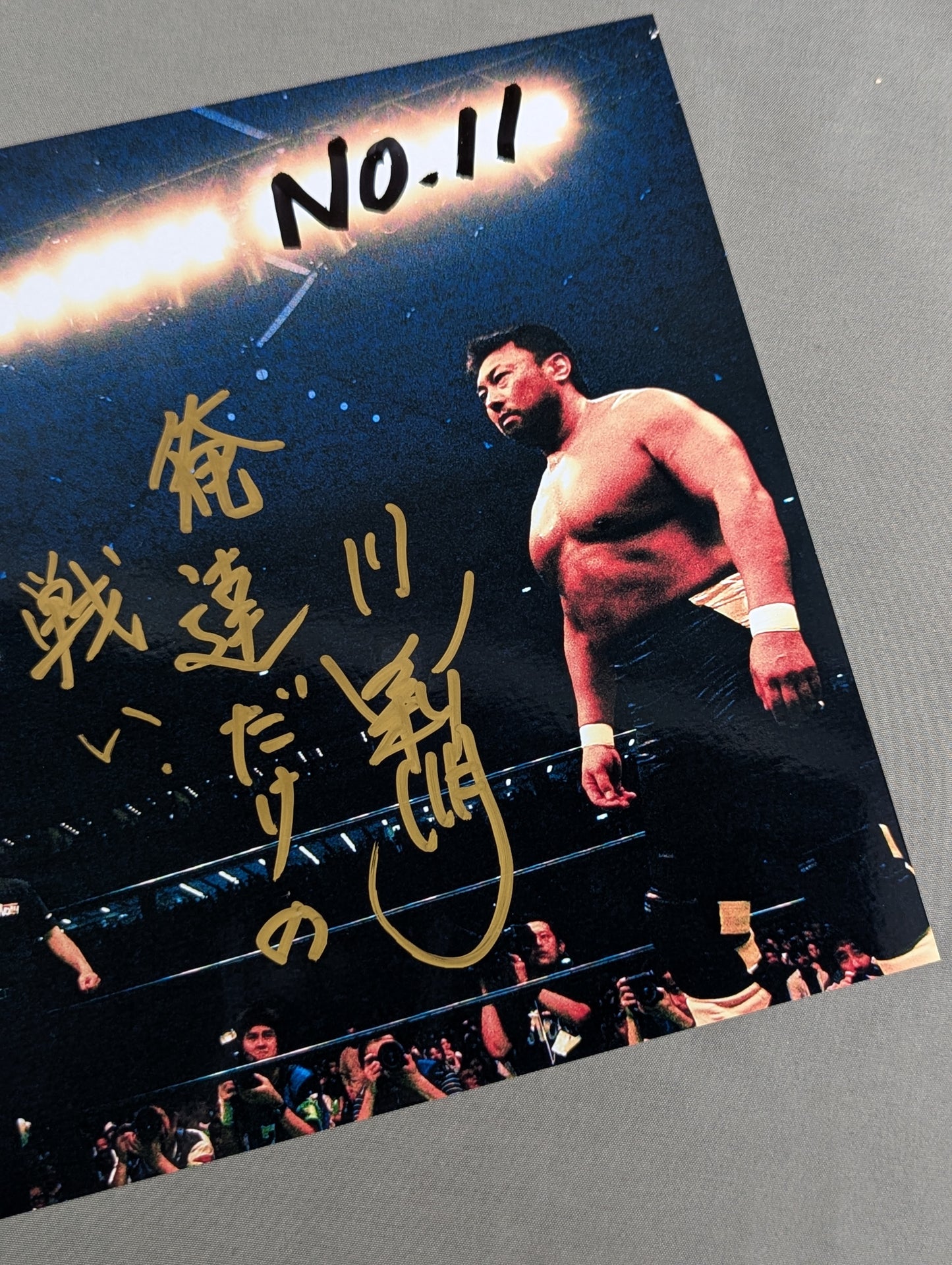 Toshiaki Kawada hand signed autograph "Our Own Battle" Pro-Photo 
