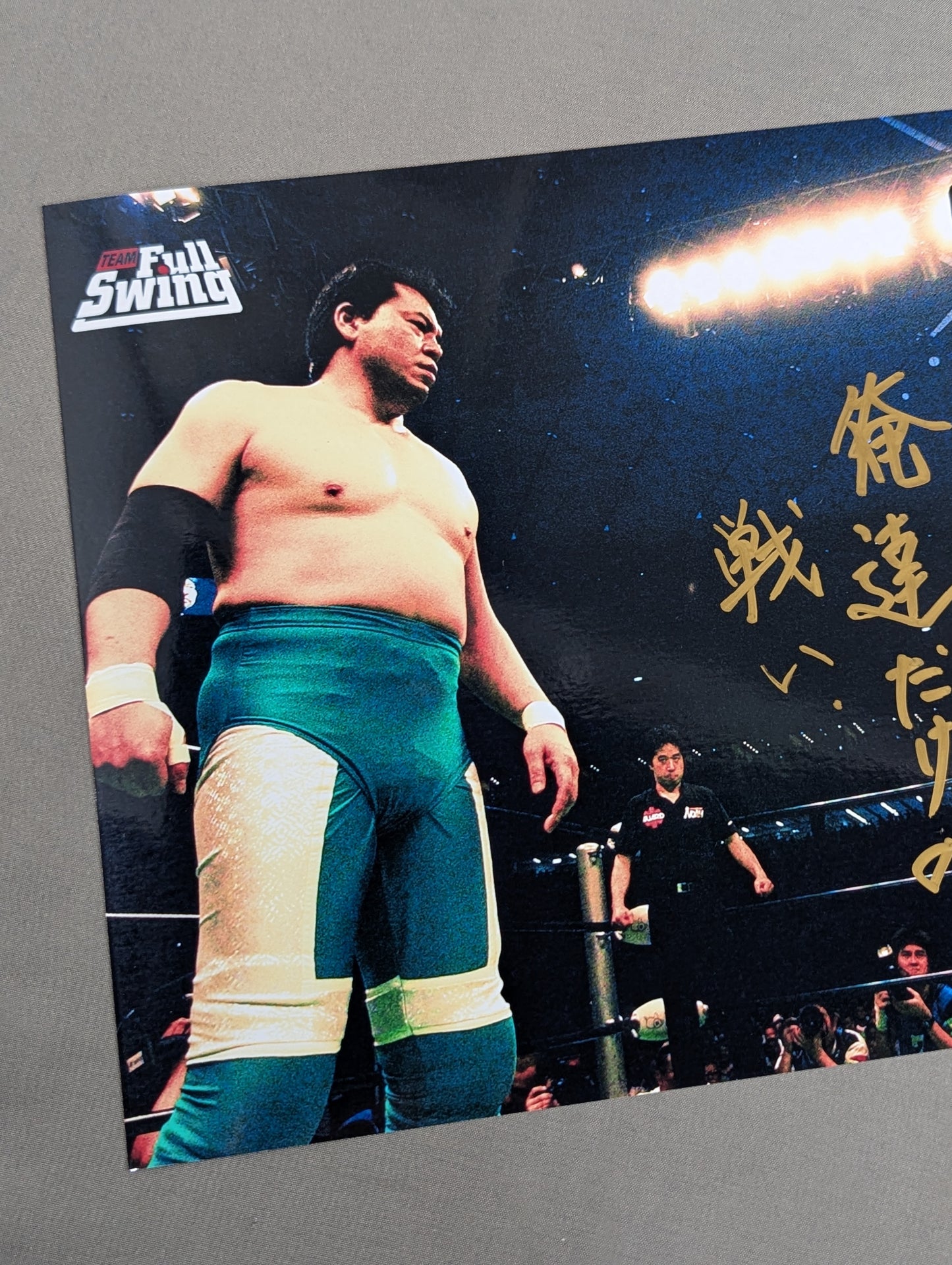 Toshiaki Kawada hand signed autograph "Our Own Battle" Pro-Photo 