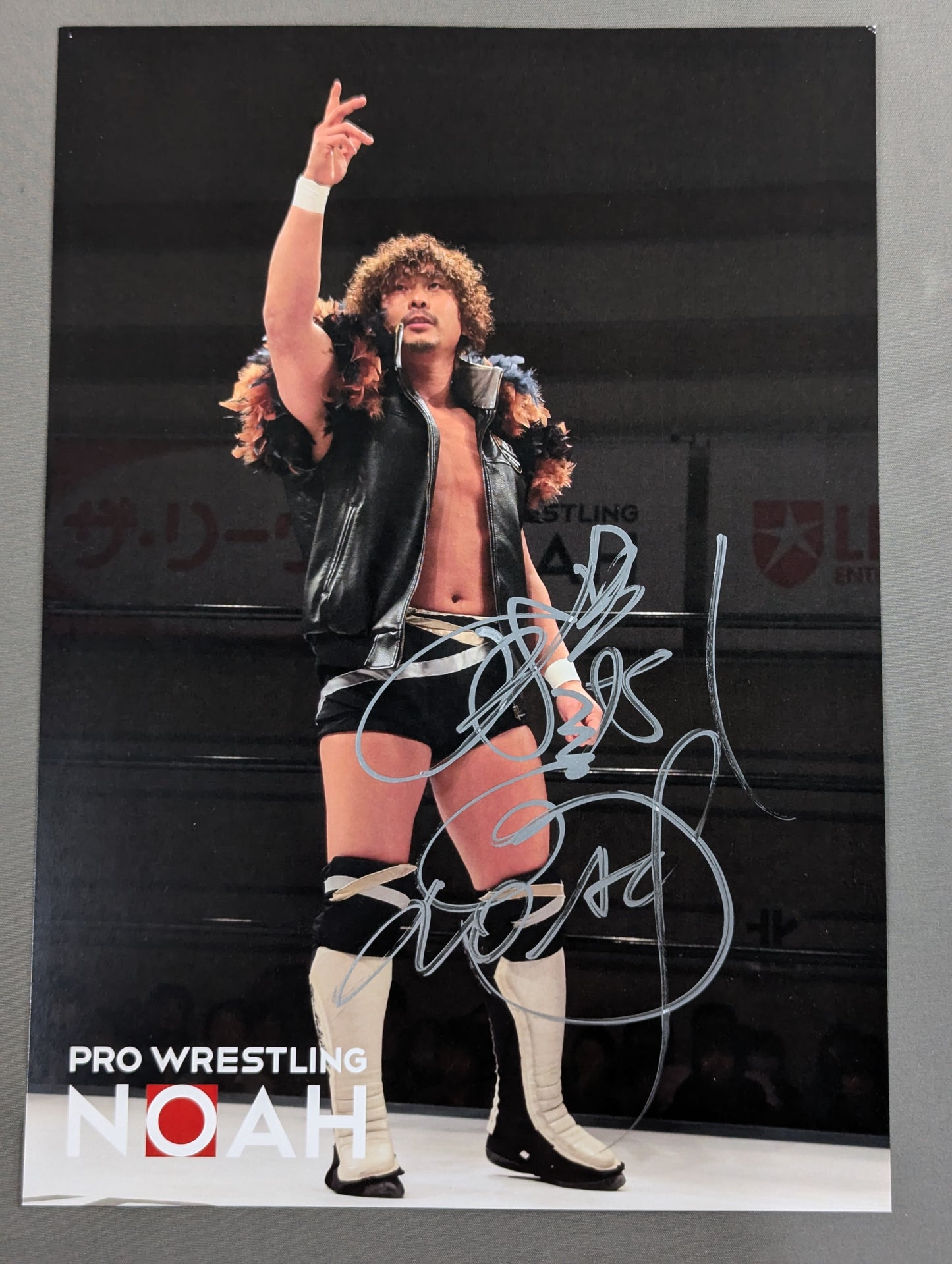 Katsuhiko Nakajima  hand signed autograph Pro-Photo (A-9)